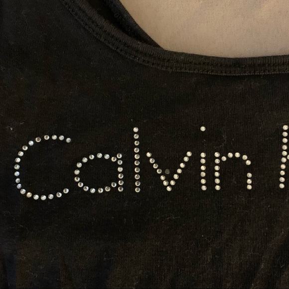 Calvin Klein Rhinestone Tank - Picture 3 of 4